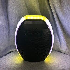 Black Portable Bluetooth Speaker